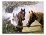 Old Friends Giclee Print by Simon Ludvig Ditlev Simonsen