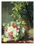 Christmas Posy Giclee Print by Annie Feray Mutrie