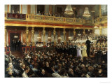 The Vienna Opera Giclee Print by Auguste Mandlick