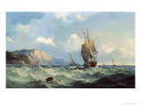 Shipping in a High Sea Lámina giclée por John Henry Claude Wilson Shipping in a High Sea Lámina giclée por John Henry Claude Wilson