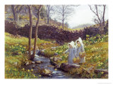 Daffodils Giclee Print by William Gersham Collingwood