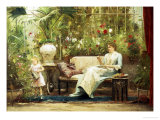 Willing Helper Giclee Print by Mihaly Munkacsy