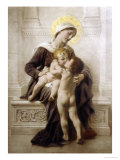 The Madonna and Child with St. John Giclee Print by Leon Perrault