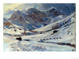 Three Giants, Davos Giclee Print by Harry Goodwin