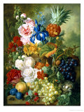 Rich Still Life of Summer Flowers Giclee Print by Georgius Jacobus J. van Os