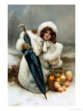 Christmas Fare Giclee Print by Norman Prescott-Davies