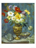Summer Flowers Giclee Print by Jacques Martin