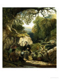 Rest from Fishing Giclee Print by Alexander F. Rolfe