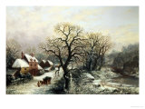 Near Malvern, Worcestershire, c.1882 Reproduction procédé giclée par William Stone