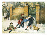 Giant Snowball Reproduction procédé giclée par William Weekes