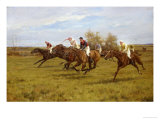 Race to the End Giclee Print by Thomas Blinks