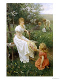 Amour d'été reproduction procédé giclée par Eduard Niczky