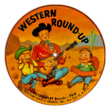 Western Round Up Photographic Print