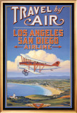 Travel by Air Posters by Kerne Erickson