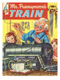 Mr. Punnymoons Train Photographic Print