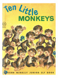 Ten Little Monkeys Photographie