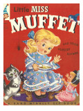 pequeña Miss Muffet, La Lámina fotográfica pequeña Miss Muffet, La Lámina fotográfica