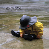 Nicole Katano - Explore: Child in the Rain - Poster Nicole Katano - Explore: Child in the Rain - Poster
