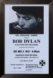 Bob Dylan, Carnegie Hall, 1961 Framed Canvas Print