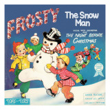 Frosty Snowman Tops Photographie