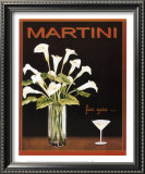 Martini Affiches par Kathleen Richards-babcock
