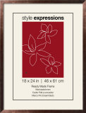 Madeira Wenge Wood Frame Fits 46 x 61 cm Print Ferdiglaget ramme