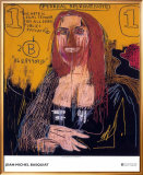 Mona Lisa Prints by Jean-Michel Basquiat