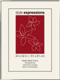 Classic Polished Silver Frame Fits 61 x 81 cm Print Ferdiglaget ramme