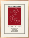 Madeira Birch Wood Frame Fits 61 x 81 cm Print Ferdiglaget ramme
