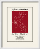Pearl Aluminium Frame Fits 20 x 25 cm Print Cadre Prêt-à-encadrer