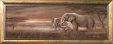 Gentle Giants Print by Ruane Manning Gentle Giants Print by Ruane Manning
