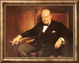 Sir Winston Churchill Prints by Arthur Pan