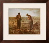 Angelus Poster by Jean-François Millet