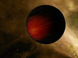 Hot Jupiter Called HD 149026B Photographic Print by Stocktrek Images 