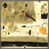 Bird of One Framed Canvas Print by Nicholas Wilton