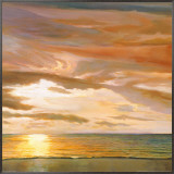 Quiet Horizon II Framed Canvas Print by Dan Werner Quiet Horizon II Framed Canvas Print by Dan Werner