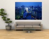 City Skyline from Sky Bar, Park Hyatt Tokyo, Tokyo, Japan Wall Mural