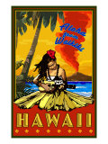 Aloha from Waikiki, Hawaii - Poster Aloha from Waikiki, Hawaii - Poster