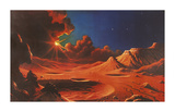 Stellar Radiance Premium Giclee Print by David Hardy