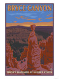Thor's Hammer, Bryce Canyon, Utah Poster