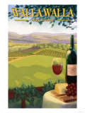 Walla Walla, Washington Wine Country Fotografía