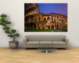 Colosseum at Night, Rome, Italy Wall Mural