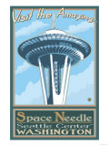 Visit the Space Needle, Seattle, Washington Posters