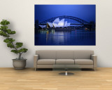 Harbor and Sydney Opera House Wall Mural by Sam Abell