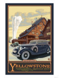 Old Faithful Inn, Yellowstone National Park, Wyoming Art