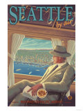 Seattle by Air Posters