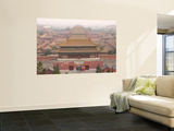Rooftops and a Gate of the Forbidden City Seen from Coal Hill Park Wall Mural