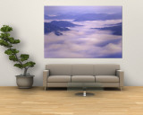 Valley Mist, Pine Mountain Kingdom Come State Park, Appalachian Mountains, Kentucky, USA Wall Mural by Adam Jones