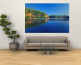 White Pines and Hardwoods, Meadow Lake, New Hampshire, USA Reproduction murale géante par Jerry & Marcy Monkman
