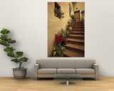 Walter Bibikow - Tuscan Staircase, Italy - Duvar Resmi Walter Bibikow - Tuscan Staircase, Italy - Duvar Resmi